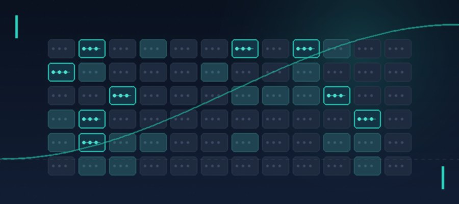Executive team reviewing AI adoption progress on a shared dashboard in a modern office