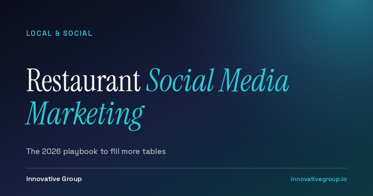 Restaurant social media marketing: the 2026 playbook to fill more tables