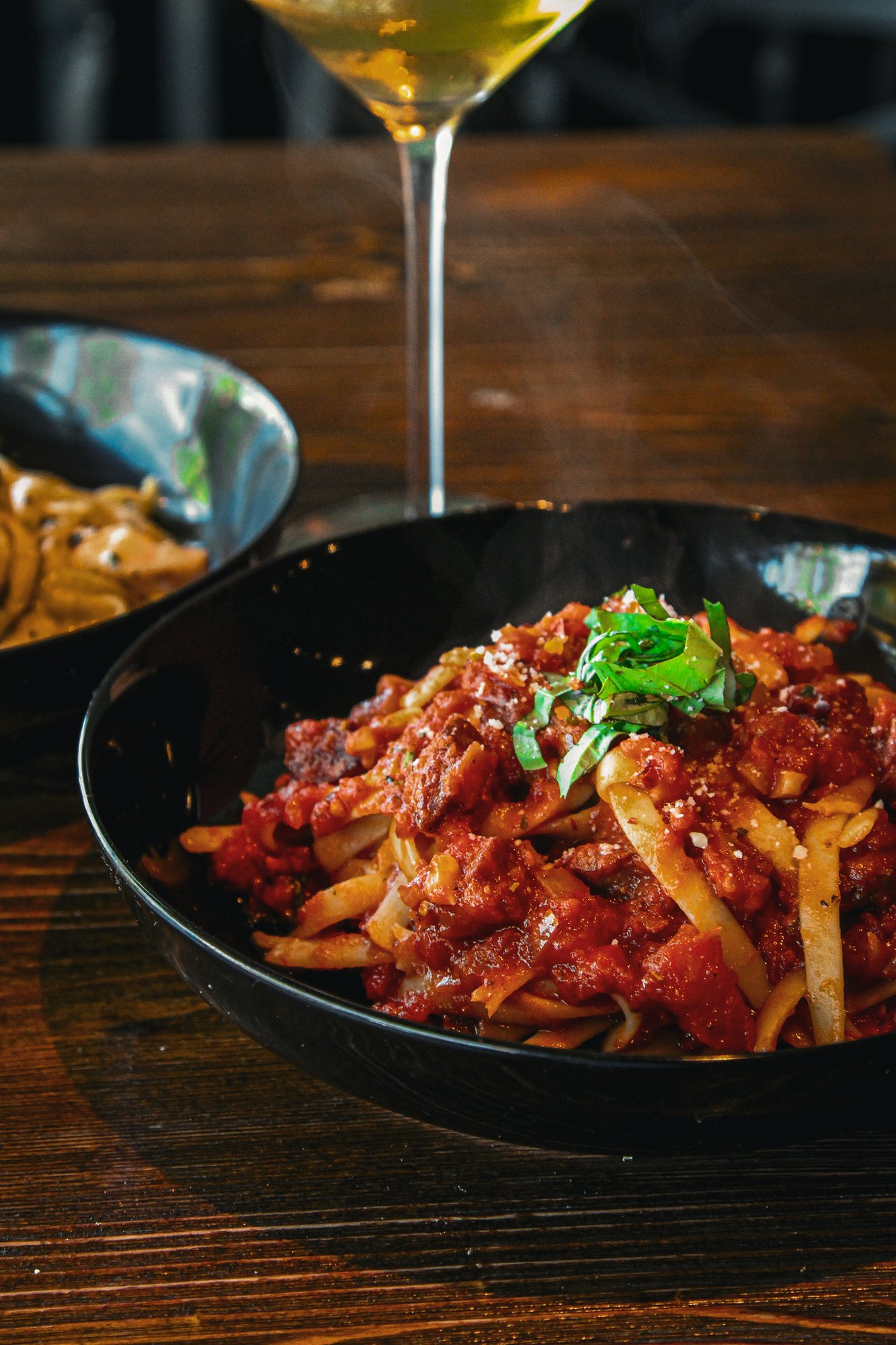House-made pasta arrabiata