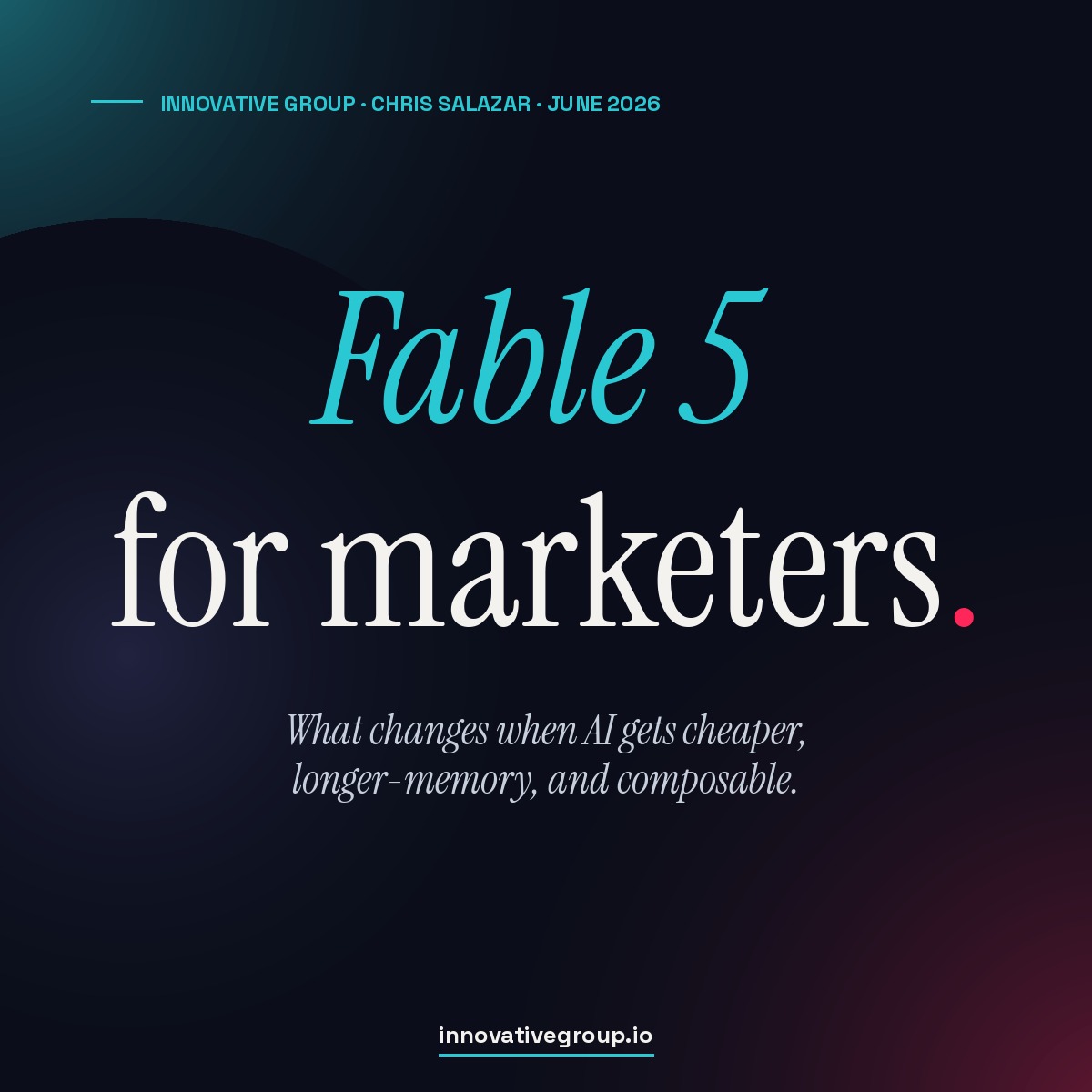 Claude Fable 5 for marketing leaders